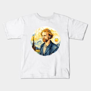 Van Gogh Portrait Kids T-Shirt